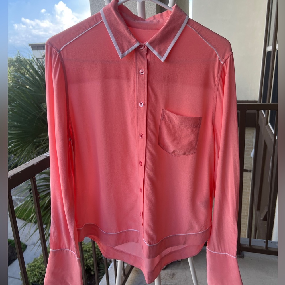 Equipment silk blouse